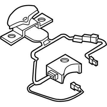 BMW 61317840985 Rocker-Type Shift Lever, Left