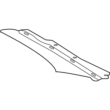 BMW 51437024950 Trim Panel C-Column, Front Right