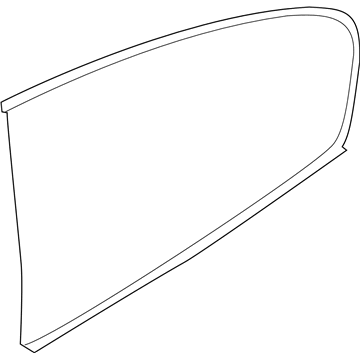 BMW 51372996220 Side Window, Rear Right