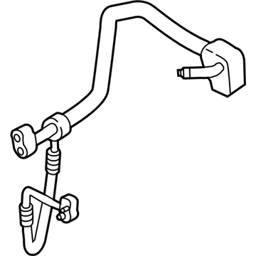 BMW 64509317386 Pressure Pipe, Front