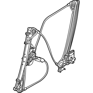 2008 BMW Z4 Window Regulator - 51337198910