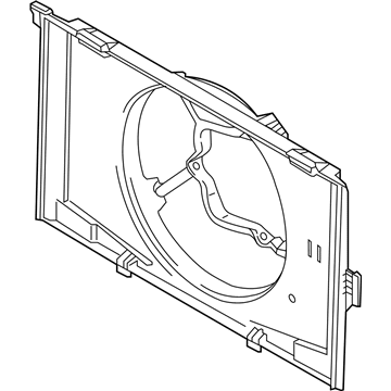 BMW i3 Fan Shroud - 67327646079