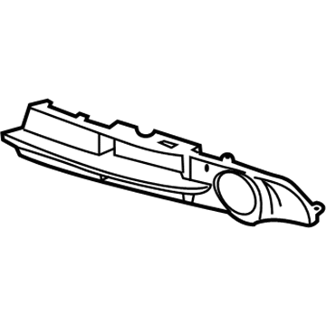 BMW 51117049243 Grid Lateral Left