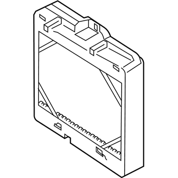 BMW 17112284604 Supplementary Coolant Radiator, Right