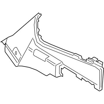 BMW 51477483982 TRIM PANEL, TRUNK, BOTTOM, R