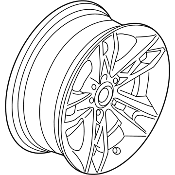 2015 BMW X1 Alloy Wheels - 36116789142