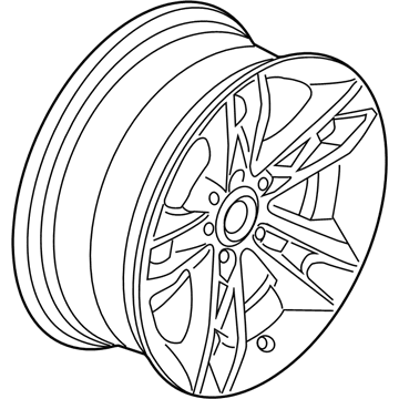 2013 BMW X1 Alloy Wheels - 36116789142