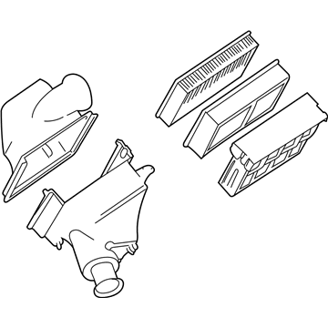 BMW 13711440058 Intake Silencer