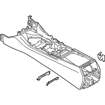 BMW 51169352308 CENTER CONSOLE