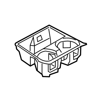 BMW 51167944194 STORAGE TRAY, CUP HOLDER, CE