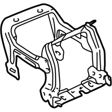 BMW 51168213613 Center Console Rear Bracket