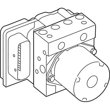 BMW 528i ABS Pump And Motor Assembly - 34516783361