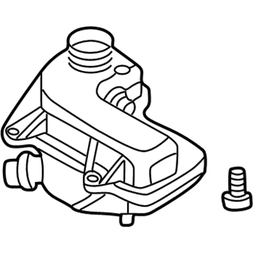 BMW 17107514964 Coolant Expansion Tank