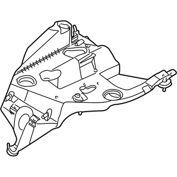 BMW 63128387095 Bracket Headlight Left