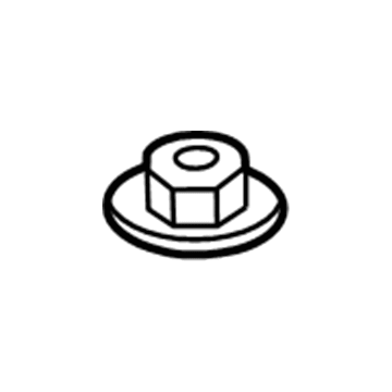 BMW 07147204294 Hex Nut With Plate