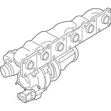 BMW Exhaust Manifold - 11658053153