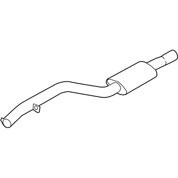 BMW 18307935428 Front Muffler