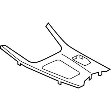 BMW 51167485945 DECOR PANEL FOR CENTRE CONSO