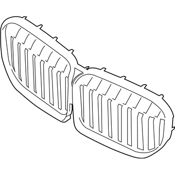 BMW 51137475318 GRILL FRONT