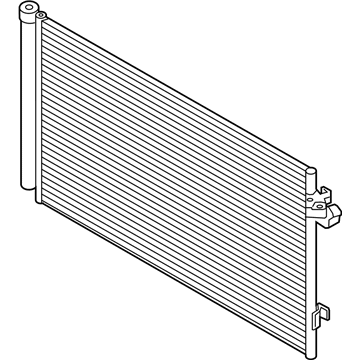 BMW 64539389412 Condenser Air Conditioning W