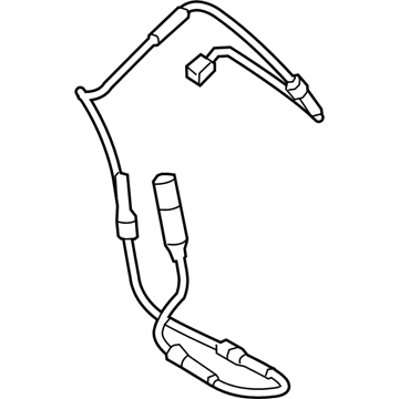 2012 BMW M6 Brake Pad Sensor - 34352284343