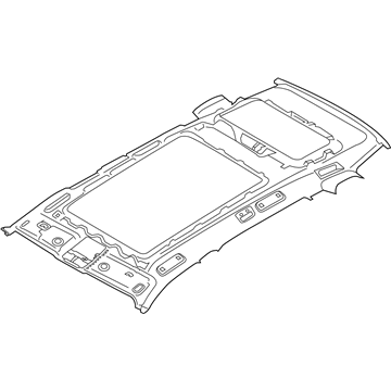 BMW 51448745903 ROOFLINER PANORAMA GLASS ROO