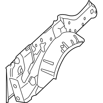 BMW 41007903930 Right Interior Side Frame