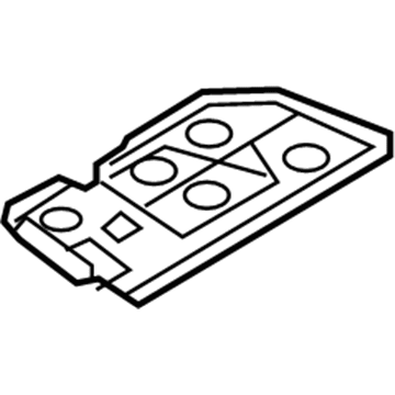 BMW 41117178134 Battery Tray