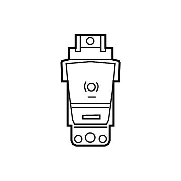 BMW 61319109308 Switch, Parking Brake/Auto-Hold
