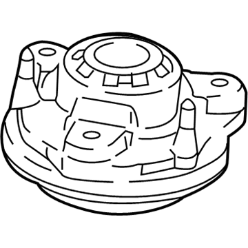 BMW 31306889272 SUPPORT BEARING, FRONT