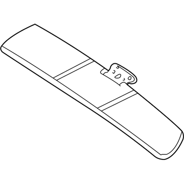 BMW 51168236129 Left Sun Visor