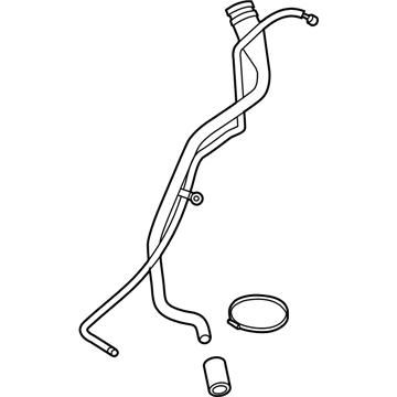 BMW Fuel Tank Filler Neck - 16117185148