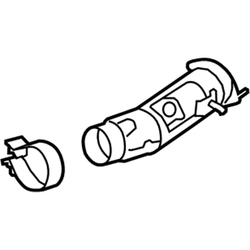 2017 BMW X5 Exhaust Resonator - 18308517202