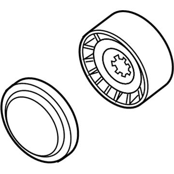 BMW Alpina B7 A/C Idler Pulley - 11287549557