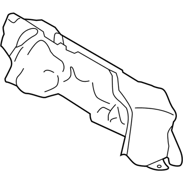 2019 BMW X2 Exhaust Heat Shield - 11658697971