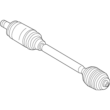 BMW 33207641212 Right Cv Axle Assembly