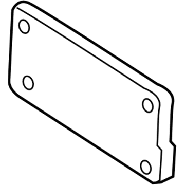 BMW 51118057018 Licence Plate Base