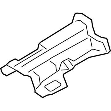 BMW 51487241774 Fuel Tank Heat Insulation