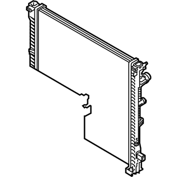 BMW X3 Radiator - 17119797807