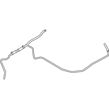 2016 BMW M5 Coolant Reservoir Hose - 17122284249