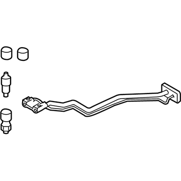 2016 BMW X6 M A/C Liquid Line Hoses - 64539384257