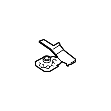 31106867561 BMW Clip Nut, Left Illustration 1 of 1