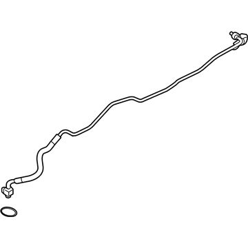 BMW 17227576388 Transmission Oil Cooler Line, Return