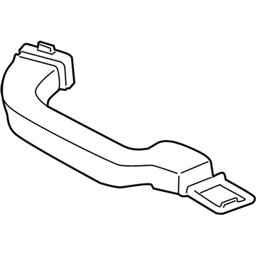 BMW 64229112137 Cold Air Duct, Left