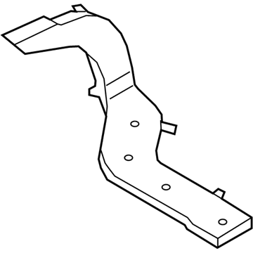 BMW 64229119946 Air Duct, B-Pillar, Inner Right