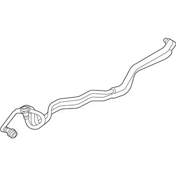 BMW M235i Oil Cooler Hose - 17227626316