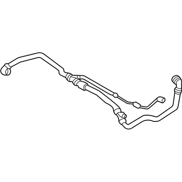 BMW 17129894747 HOSE COOLANT RADIATOR INTAKE