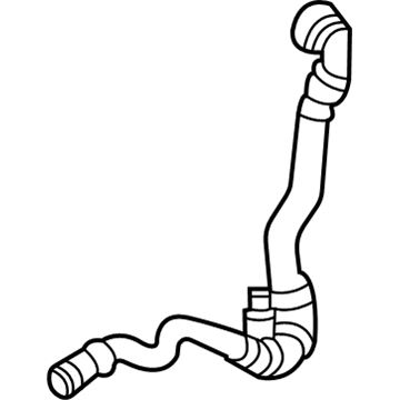 BMW 17129894760 COOLANT RETURN LINE INTAKE S