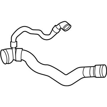 BMW 17128670667 HOSE, RADIATOR-ENGINE