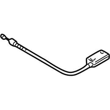 BMW 51238408134 Bowden Cable, Hood Mechanism